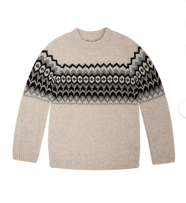 Boys Fairisle Sweater 4-18