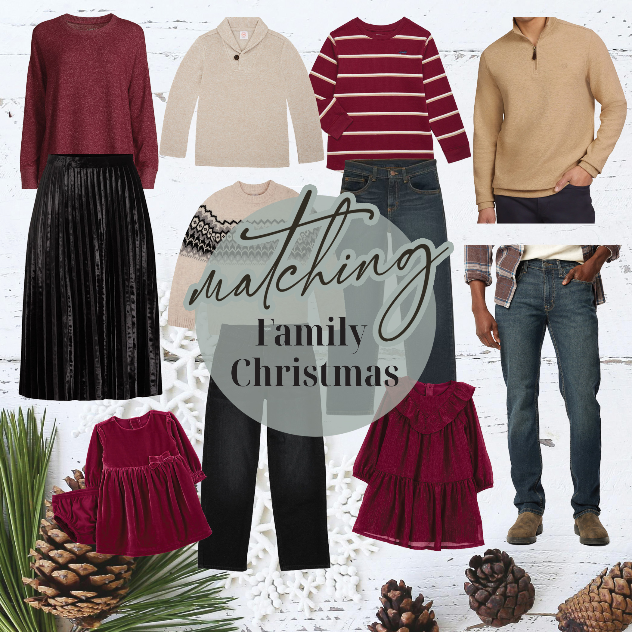 Christmas Family Outfits from Walmart