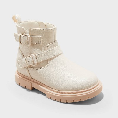 Toddler Girl Buckle Boots