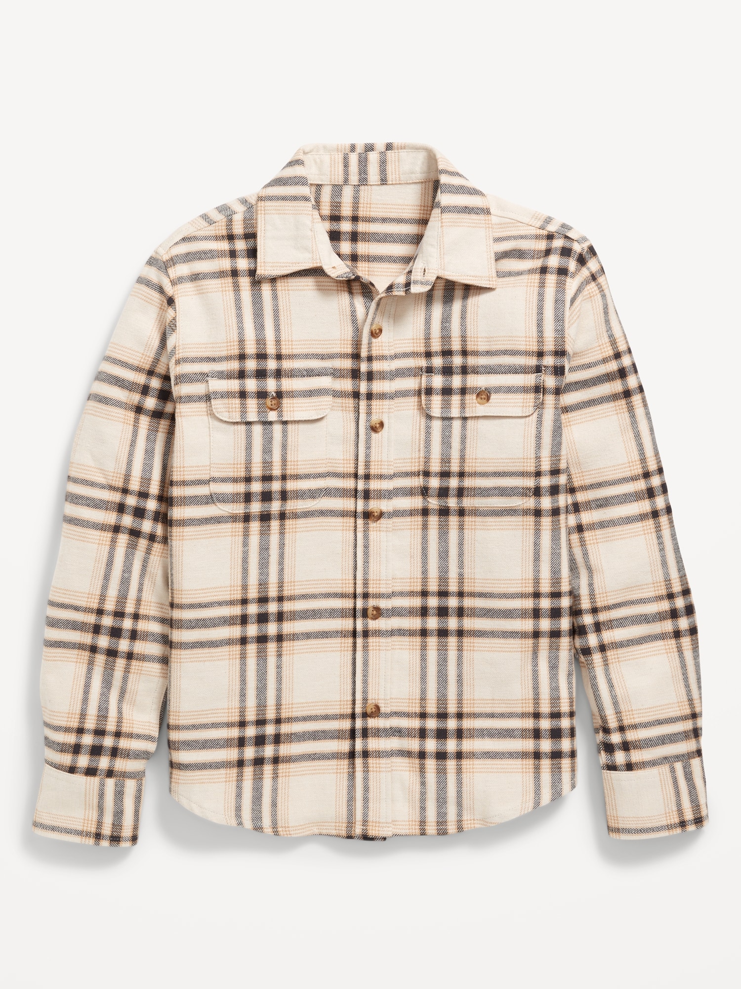 Boys Flannel Pocket Shirt