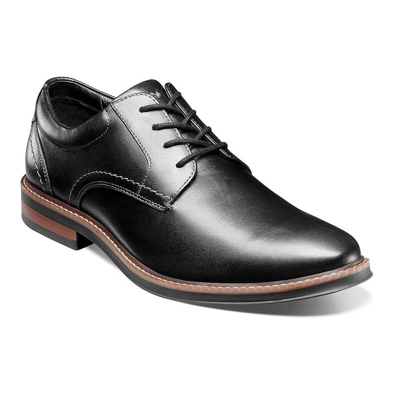 Men’s Black Leather Oxford Dress Shoes