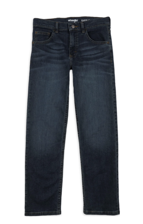 Wrangler Boys Straight Fit Denim Jeans 4-18